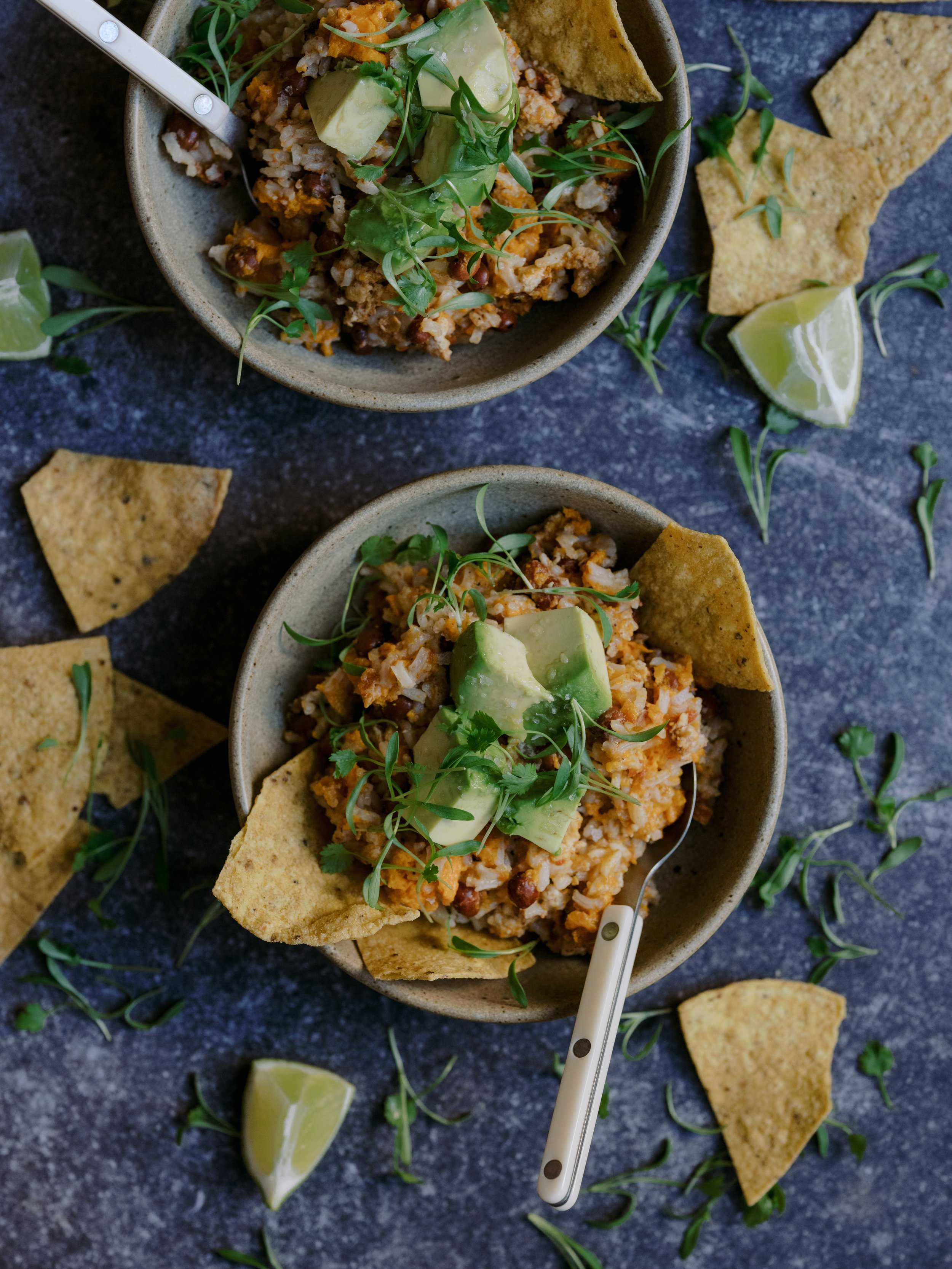 Sweet Potato Taco Bowls