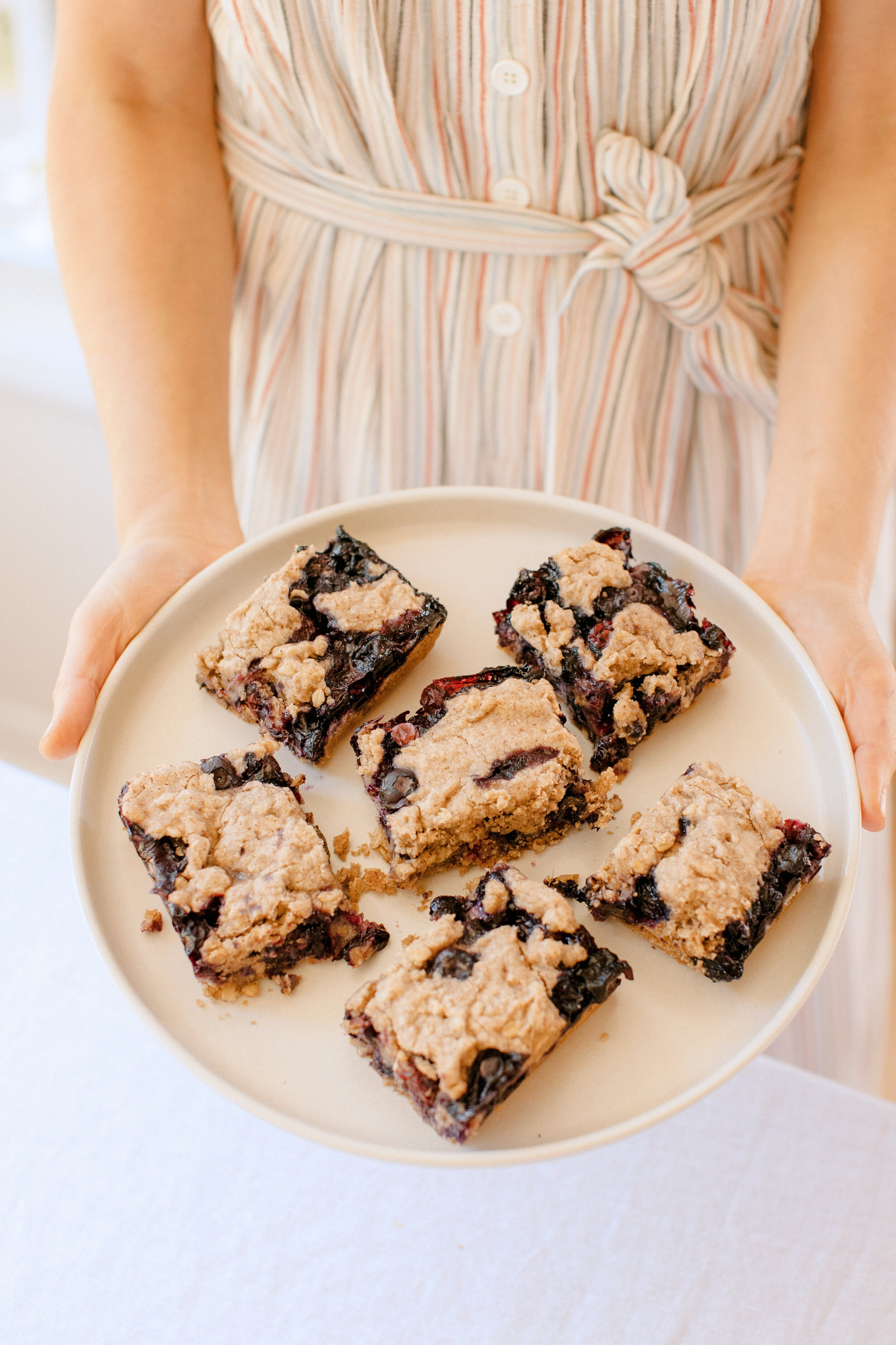 Blueberry Pie Crumb Bars