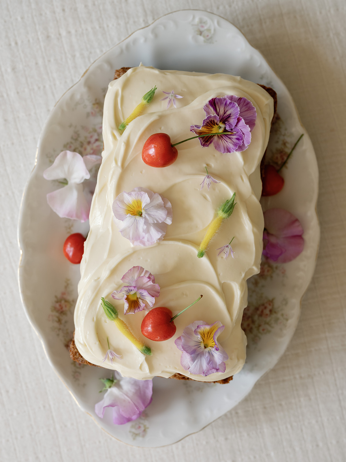 Lavender Zucchini Loaf