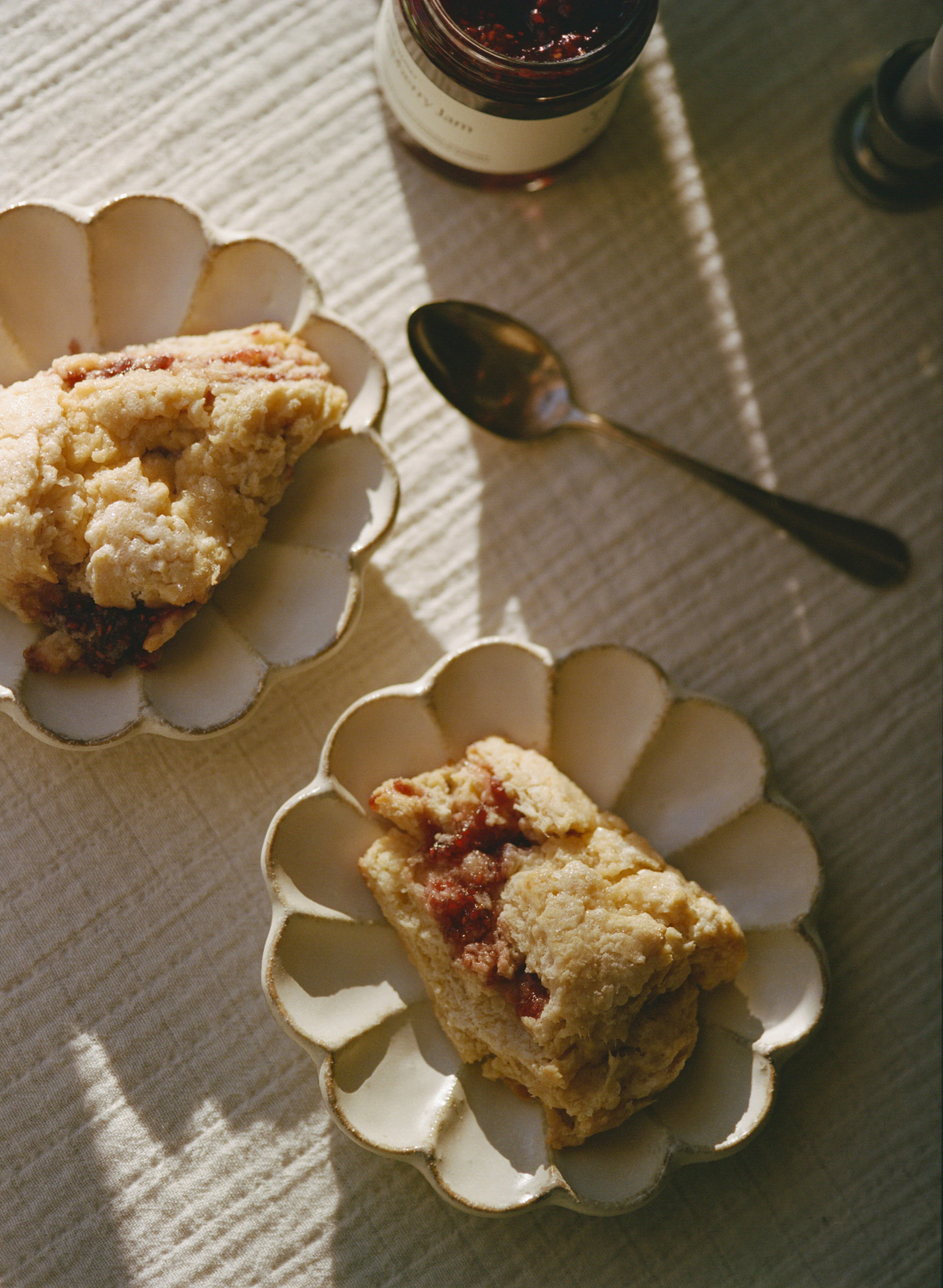 Jam Filled Scones